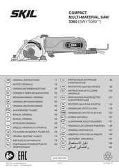 Skil 5360 GA Manual Original