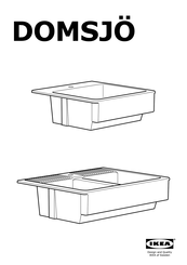 Ikea DOMSJÖ Instrucciones De Instalación