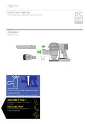 Dyson DC 58 Instrucciones De Seguridad