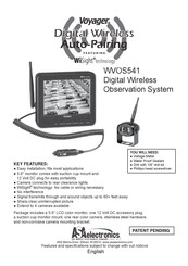 ASA Electronics Voyager WVOS541 Manual De Instrucciones