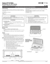 Eaton Crouse-Hinds NPFMA25L LED Manual Del Usuario