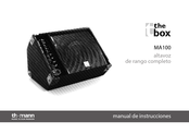 thomann the box MA100 Manual De Instrucciones