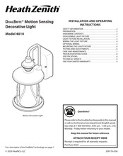 Heath Zenith DualBrite 4010 Manual Del Usuario