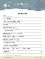 Sota LW2 Manual De Instrucciones