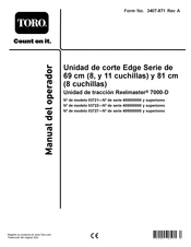 Toro Edge Serie Manual Del Operador