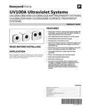 Honeywell Home UV100A1018 Manual De Instrucciones