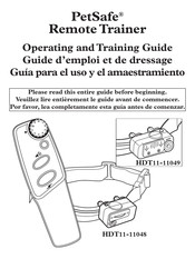 Radio Systems PetSafe HDT11-11048 Guía Para El Uso Y El Amaestramiento