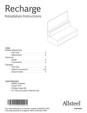 Allsteel Recharge Instrucciones De Instalación