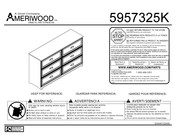 Ameriwood Dorel Company 5957325K Instrucciones De Instalación