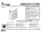 Ameriwood 5962341COM Instrucciones De Instalación