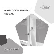 Klimatronic AIR-BLOCK KLIMA-SAIL 450 XXL Manual De Instrucciones