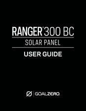 Goalzero RANGER 300 BC Manual De Usuario