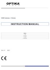 Optika Italy C-WH5 Manual De Instrucciones