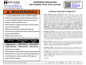 Horizon Global 45720 Instrucciones De Instalación