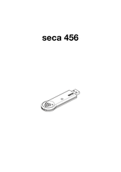 Seca 456 Manual De Instrucciones