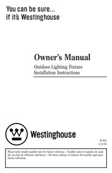 Westinghouse W-002 Manual De Instrucciones