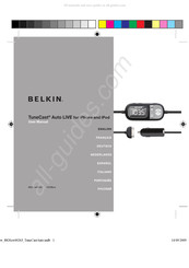 Belkin TuneCast Auto Live Manual De Instrucciones