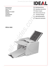 Ideal 8305 Instrucciones De Uso