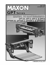 Maxon GPT Serie Manual De Mantenimiento
