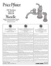 Price Pfister Marielle 34 Serie Instrucciones De Instalación
