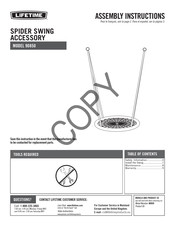 Lifetime 90850 Instrucciones De Montaje