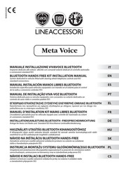 LINEACCESSORI Meta Voice Manual Instalación