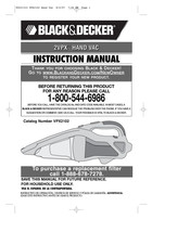 BLACK&DECKER 2VPX VPX2102 Manual De Instrucciones