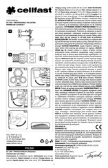 Cellfast IDEAL 52-160 Manual De Usuario