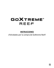 goxtreme REEF Manual De Instrucciones