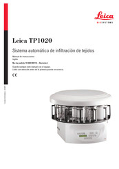 Leica BIOSYSTEMS TP1020 Manual De Instrucciones