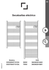 Carrera DDD500WT151DA Manual De Instrucciones