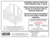 SIMMONS KIDS CRIB 'N' MORE Instrucciones De Ensamble