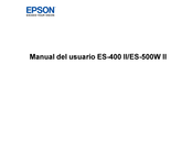 Epson ES-500W II Manual Del Usuario