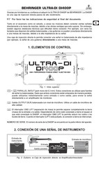 Behringer ULTRA-DI DI400P Guia De Inicio Rapido