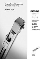 Festo DGPIL AIF Serie Instrucciones De Utilizacion