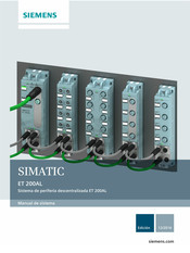 Siemens SIMATIC ET 200AL Manual De Sistema