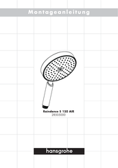 Hansgrohe 28505000 Instrucciones De Montaje