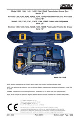 Lincoln B 1242E Manual Del Usuario