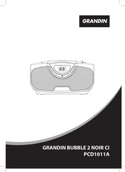 Grandin BUBBLE 2 NOIR CI Manual De Instrucciones