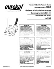 Eureka 930 Serie Manual De Instrucciones