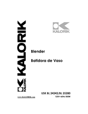 Kalorik USK BL 24242 Manual De Instrucciones