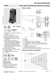 Leuze electronic LRS 36 Manual De Instrucciones