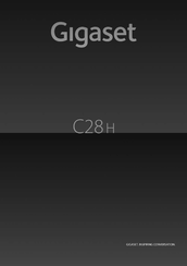 Gigaset C28H Manual Del Usuario