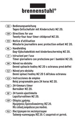 brennenstuhl MZ 20 Instrucciones De Empleo