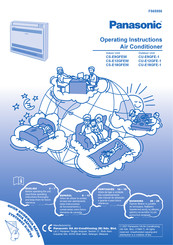 Panasonic CU-E18GFE-1 Instrucciones De Uso