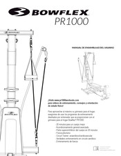 Bowflex PR1000 Manual De Ensamblaje / Del Usuario