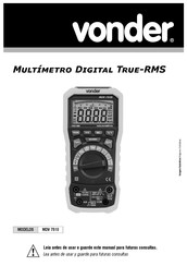 vonder MDV 7510 Manual De Instrucciones