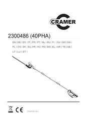 Cramer 40PHA Traducción De Las Instrucciones Originales