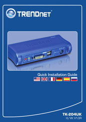 TRENDnet TK-204UK Guia De Inicio Rapido