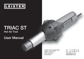 Leister TRIAC ST Manual Del Usuario